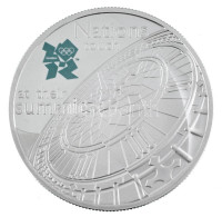 Nagy-Britannia 2009. 5P Ag 'Londoni Olimpia 2012 - Big Ben' kapszulában T:PP ujjlenyomat / Great Britain 2009. 5 Pound Ag '2012 Summer Olympics, London - Big Ben' in capsule C:PP fingerprintsKrause KM#1141