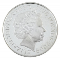 Nagy-Britannia 2009. 5P Ag 'Londoni Olimpia 2012 - Flying Scotsman gőzmozdony' kapszulában T:PP patina, ujjlenyomat / Great Britain 2009. 5 Pound Ag '2012 Summer Olympics, London - Flying Scotsman' in capsule C:PP patina, fingerprintsKrause