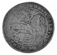 Német Államok / Schwarzburg 1608HG Tallér Ag közös kiadás, Erfurt (28,92g) T:VF,F patinaGerman States / Schwarzburg 1608HG Thaler Ag joint coinage, Erfurt (28,92g) C:VF,F patinaKrause KM# 21, Davenport 7677B