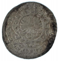 Német Államok / Württemberg-Oels 1683. 1kr Ag 'Krisztián Ulrik' (0,65g) T:VF patinaGerman States / Württemberg-Oels 1683. 1 Kreuzer Ag 'Christian Ulrich' (0,65g) C:VF patina