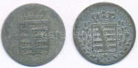 Német Államok 1833L 3Kr Ag (1,07g) + 1829SM 3Kr Ag (1,13g) T:F,GGerman States 1833L 3 Kreuzer Ag (1,07g) + 1829SM 3 Kreuzer Ag (1,13g) C:F,GKrause KM# 133, KM#?117; 127