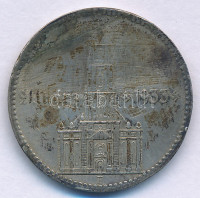 Német Harmadik Birodalom 1934F 2M Ag 'Náci hatalom első évfordulója' T:F karcok, patinaGerman Third Empire 1934F 2 Reichsmark Ag '1st Anniversary of Nazi rule' C:F scratches, patina Krause KM#81