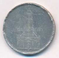 Német Harmadik Birodalom 1934A 5M Ag 'Potsdami Garrison templom' T:3 durva ph. German Third Reich 1934A 5 Mark Ag 'Potsdam Garrison Church' C:F strong edge errors Krause KM#83