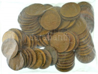 NSZK 1949-~1990. 10pf acél (80db) T:AU-F GFR 1949-~1990. 10 Pfennig steel (80pcs) C:AU-FKrause KM#103, KM#108