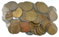 NSZK 1949-~1990. 10pf acél (80db) T:AU-F GFR 1949-~1990. 10 Pfennig steel (80pcs) C:AU-FKrause KM#103, KM#108