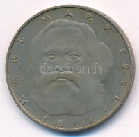 NSZK 1983J 5M Cu-Ni 'Karl Marx halálának 100. évfordulója' T:AU patinaFRG 1983J 5 Mark Cu-Ni '100th Anniversary - Death of Karl Marx ' C:AU patinaKrause KM#158