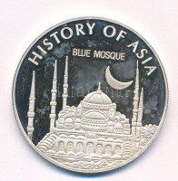 Niue 2003. 5$ Ag 'Ázsia történelme - Kék mecset' bizonytalan ezüsttartalommal (19,79g/0.999 vagy 0.925/39mm) T:AU (PP) Niue 2003. 5 Dollars Ag 'History of Asia - Blue Mosque' uncertain silver conten (19,79g/0.999 vagy 0.925/39mm) C:AU (PP)