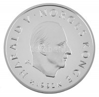 Norvégia 1992. 50K Ag 'Lillehammer Téli Olimpia - Nagyapa és gyermek' T:PP / Norway 1992. 50 Kroner Ag 'Lillehammer Olympics - Grandfather with child' T:PPKrause KM#438