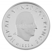 Norvégia 1992. 100K Ag 'Lillehammer Téli Olimpia - Műkorcsolya' T:PP / Norway 1992. 100 Kroner Ag 'Lillehammer Olympics - Figure Skating' T:PPKrause KM#449