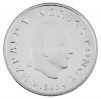 Norvégia 1992. 100K Ag 'Lillehammer Téli Olimpia - Alpesi Sí' T:PP / Norway 1992. 100 Kroner Ag 'Lillehammer Olympics - Alpine Skiing' T:PPKrause KM#450