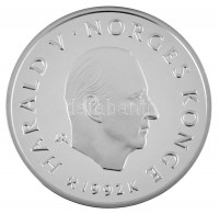 Norvégia 1992. 100K Ag 'Lillehammer Téli Olimpia - Jéghoki' T:PP / Norway 1992. 100 Kroner Ag 'Lillehammer Olympics - Hockey' T:PPKrause KM#441