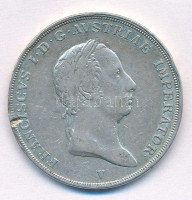 Olasz Államok / Lombardia-Velence 1825V 1/2S Ag 'Ferenc' (12,85g) T:VF ph, ü.Italian States / Lombardy-Venetia 1825V 1/2 Scudo Ag 'Francis I' (12,85g) C:VF edge error, dingKrause C#7.3