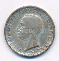 Olaszország 1927R 5L Ag 'III. Viktor Emánuel' T:XF patinaItaly 1927R 5 Lire Ag 'Vittorio Emanuele III' C:XF patinaKrause KM#67.1