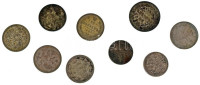 Orosz Birodalom 1914. 10k Ag (2db) + 1902-1914. 15k Ag (6xklf) + 1915. 20k Ag T:XF-F patinaRussian Empire 1914. 10 Kopecks Ag (2pcs) + 1902-1914. 15 Kopecks Ag (6xdiff) + 1915. 20 Kopecks C:XF-F patina