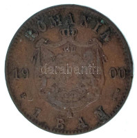 Románia 1900. 1b bronz 'I. Károly' T:XFRomania 1900. 1 Ban bronze 'Carol I' C:XFKrause KM#26