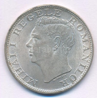 Románia 1944. 500L Ag 'I. Mihály' T:XF patinaRomania 1944. 500 Lei Ag 'Mihai I' C:XF patinaKrause KM#65