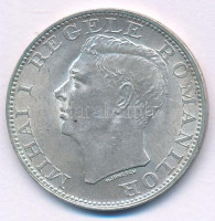 Románia 1944. 500L Ag 'I. Mihály' T:AU kis karcRomania 1944. 500 Lei Ag 'Mihai I' C:AU small scratchKrause KM#65