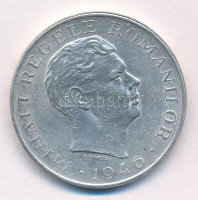 Románia 1946. 100.000L Ag 'I. Mihály' T:XF karc, kis phRomania 1946. 100.000 Lei Ag 'Mihai I' C:XF scratch, small edge errorKrause KM#71