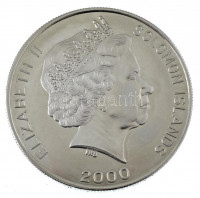 Salamon-szigetek 2000. 1$ Cu-Ni '2000. évi Olimpiai Játékok Sydney - Úszás' multicolor T:PP foltSolomon Islands 2000. 1 Dollar Cu-Ni 'Olympic Games 2000 in Sydney - Swimming' multicolor C:PP spotKrause KM#65