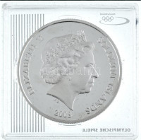Salamon-szigetek 2008. 10$ Ag 'Pekingi Olimpia 2008' kapszulában T:PP karcSolomon Islands 2008. 10 Dollars Ag 'Olympic Games 2008' in capsule C:PP scratchKrause KM#177