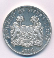 Sierra Leone 2006. 10$ Ag 'Torinói Téli Olimpia 2006 - Olimpiai láng' kapszulában T:PP kis patina, ujjlenyomat /Sierra Leone 2006. 10 Dollars Ag '2006 Torino Winter Olympics - Olympic Flame' in capsule C:PP small patina, fingerprintsKrause