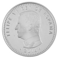 Spanyolország 2016. 10E Ag 'Spanyol Olimpiai Csapat' T:PPSpain 2016. 10 Euro Ag 'Spanish Olympic Team' C:PPKrause KM#1382