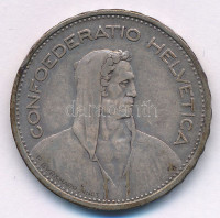 Svájc 1931B 5Fr Ag T:XF patina Switzerland 1931B 5 Francs Ag C:XF patinaKrause KM#402