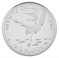 Tonga 1991. 1P Ag 'XXV. Nyári Olimpia - Barcelona' T:PP /Tonga 1991. 1 Paanga Ag 'Barcelona Summer Olympics' C:PPKrause KM#140