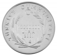 Törökország 2001. 10.000.000L Ag '2000. évi Olimpiai Játékok Sydney' T:PP patina, kis foltTurkey 2001. 10.000.000 Lira Ag 'Olympic Games 2000 in Sydney' C:PP patina, small spot