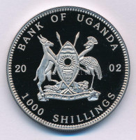 Uganda 2002. 1000Sh Cu-Ni 'Atlantai Olimpia 1996 - Párizs' T:PP Uganda 2002. 1000 Shillings Cu-Ni 'Atlanta 1996 Olympics - Párizs' C:PP