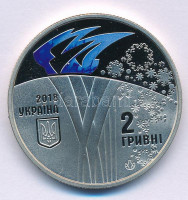 Ukrajna 2018. 2Hr Ni-sárgaréz 'XXIII. Téli Olimpiai Játékok' T:PPUkraine 2018. Hryvni Ni-Brass 'The XXIII Olympic Winter Games' C:PPKrause KM#898