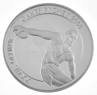 Zambia 1999. 1000K Ag 'XXVII. Olimpiai Játékok - Sydney' T:PP fo.Zambia 1999. 1000 Kwacha Ag 'XXVII Olympic Games Sydney' C:PP spottedKrause KM#109