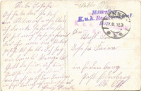 1915 Enns, general view + 'Militärpflege K.u.K. Reservespital Enns'