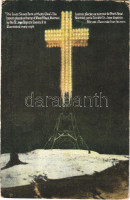1926 Montreal, 'The Cross Shines Forth in Mystic Glow' The beacon placed on the top of Mount Royal by the St. Jean Baptiste Society. It is illuminated every night (EK)