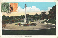 1930 Quebec, Wolfe's Monument (Plains of Abraham). TCV card (EB)