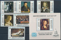 1967 A Turizmus Nemzetközi Éve: Festmények sor + blokk Mi 169 A - 176 A + 21
