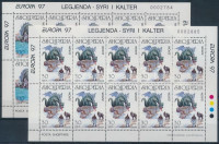 1997 Európa CEPT: Mondák és legendák kisívsor Mi 2619-2620