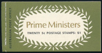 1969 Miniszterelnökök bélyegfüzet / Prime Ministers stamp booklet