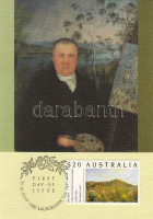 1990 Festmény Carte Maximum Mi 1222