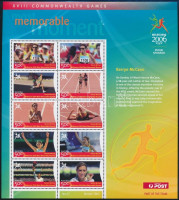 2006 Nemzetközösségi játékok Mi 2537-2643 17 kisív