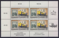 1998 WIPA 2000 bélyegkiállítás kisív Mi 2270