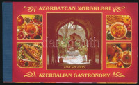 2005 EUROPA Gasztronómia bélyegfüzet Mi 610-611