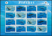 2007 WWF: Bálnák kisív Mi 1281-1284