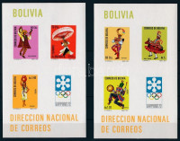 1972 Téli Olimpia, Sapporo blokk sor Mi 32-33