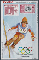 1984 Téli Olimpia blokk Mi 136