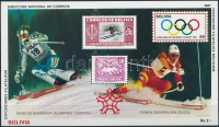 1987 Téli olimpia blokk,Winter Olmypics blockMi 167