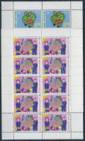 2007 Rajzpályázat bélyegkiállításra kisív sor Mi 500-501