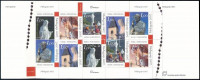 2007 Szűz Mária jelenések bélyegfüzet,Apparitions of the Virgin Mary stamp-bookletMi MH 2 (206-210)