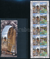 2012 Europa CEPT Látogasson Boszniába kisív + bélyegfüzet Mi 589-590