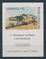 1970 Bélyegkiállítás LUBRAPEX '70 Mi blokk 27